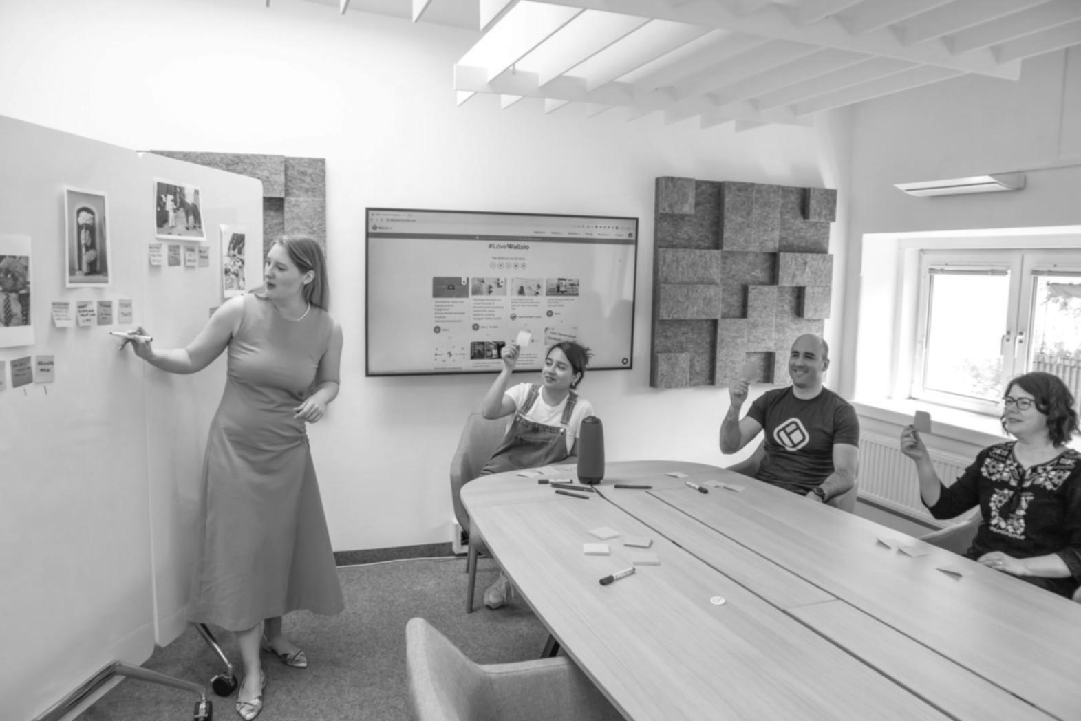 Espacio de trabajo colaborativo donde desarrollamos contenido educativo